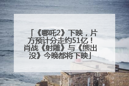 《哪吒2》下映，片方预计分走约51亿！肖战《射雕》与《熊出没》今晚都将下映