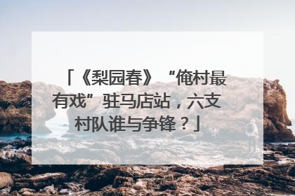 《梨园春》“俺村最有戏”驻马店站，六支村队谁与争锋？