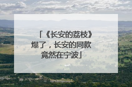 《长安的荔枝》爆了，长安的同款竟然在宁波