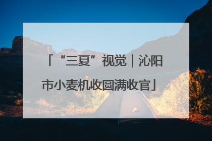 “三夏”视觉｜沁阳市小麦机收圆满收官