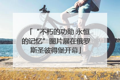“不朽的功勋 永恒的记忆”图片展在俄罗斯圣彼得堡开幕