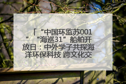 “中国环监苏001”“海巡31”船舶开放日：中外学子共探海洋环保科技 跨文化交流筑牢“蓝色”友谊