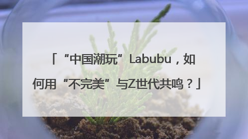 “中国潮玩”Labubu，如何用“不完美”与Z世代共鸣？