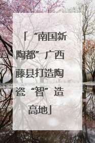 “南国新陶都”广西藤县打造陶瓷“智”造高地