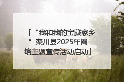 “我和我的宝藏家乡”栾川县2025年网络主题宣传活动启动