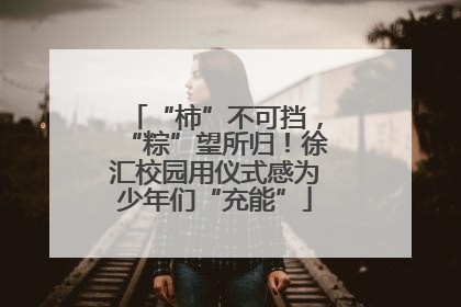 “柿”不可挡，“粽”望所归！徐汇校园用仪式感为少年们“充能”