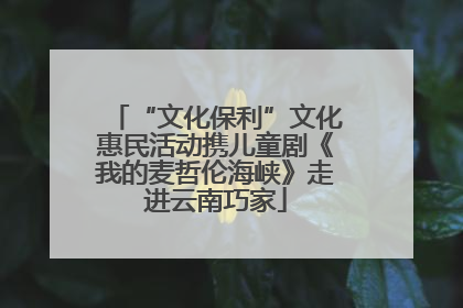 “文化保利”文化惠民活动携儿童剧《我的麦哲伦海峡》走进云南巧家