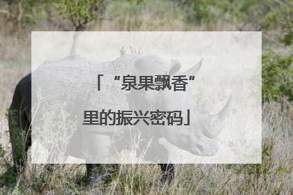 “泉果飘香”里的振兴密码