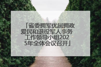 省委拥军优属拥政爱民和退役军人事务工作领导小组2025年全体会议召开