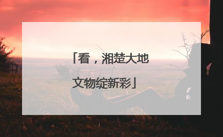 看，湘楚大地文物绽新彩