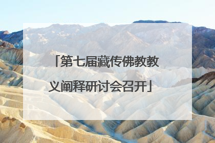 第七届藏传佛教教义阐释研讨会召开
