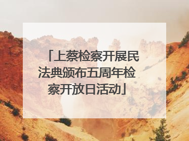 上蔡检察开展民法典颁布五周年检察开放日活动