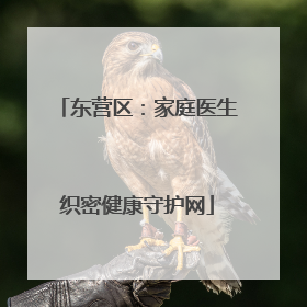 东营区：家庭医生织密健康守护网