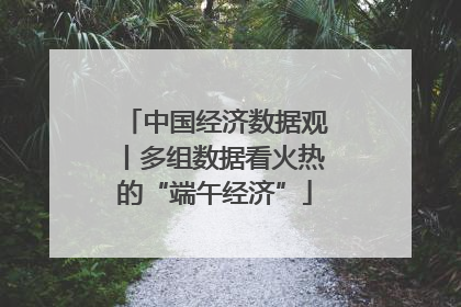中国经济数据观丨多组数据看火热的“端午经济”