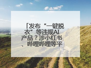 发布“一键脱衣”等违规AI产品？涉小红书、哔哩哔哩等平台！上海出手