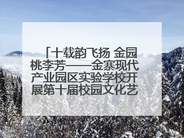 十载韵飞扬 金园桃李芳——金寨现代产业园区实验学校开展第十届校园文化艺术节暨庆“六一”系列活动