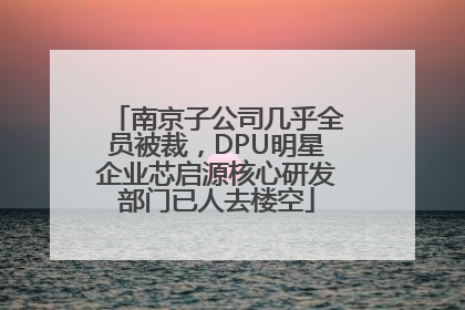 南京子公司几乎全员被裁，DPU明星企业芯启源核心研发部门已人去楼空