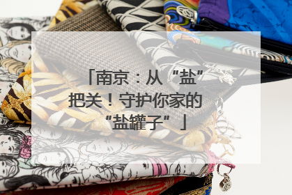 南京：从“盐”把关！守护你家的“盐罐子”