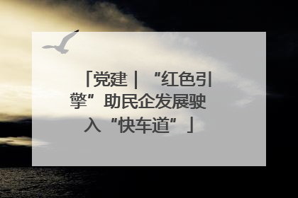 党建｜“红色引擎”助民企发展驶入“快车道”