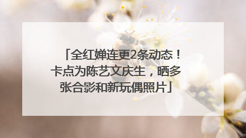 全红婵连更2条动态！卡点为陈艺文庆生，晒多张合影和新玩偶照片