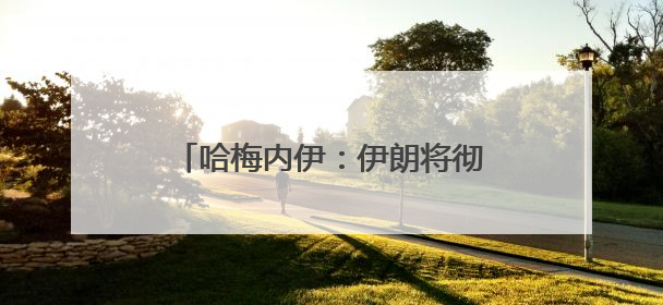 哈梅内伊：伊朗将彻底摧毁以色列政权
