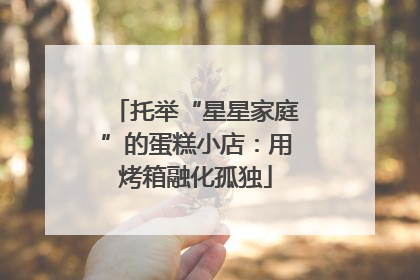 托举“星星家庭”的蛋糕小店：用烤箱融化孤独