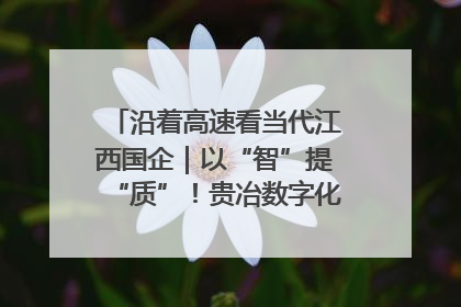 沿着高速看当代江西国企｜以“智”提“质”！贵冶数字化转型迈出新步伐
