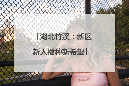 湖北竹溪：新区新人播种新希望
