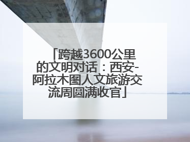 跨越3600公里的文明对话：西安-阿拉木图人文旅游交流周圆满收官