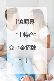 镇原县 “土特产”变“金招牌”