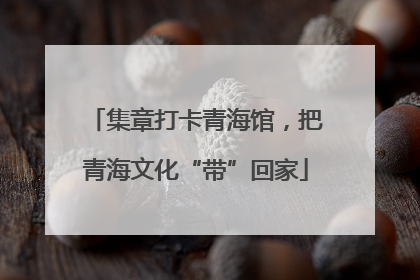 集章打卡青海馆，把青海文化“带”回家