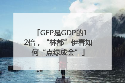 GEP是GDP的12倍，“林都”伊春如何“点绿成金”